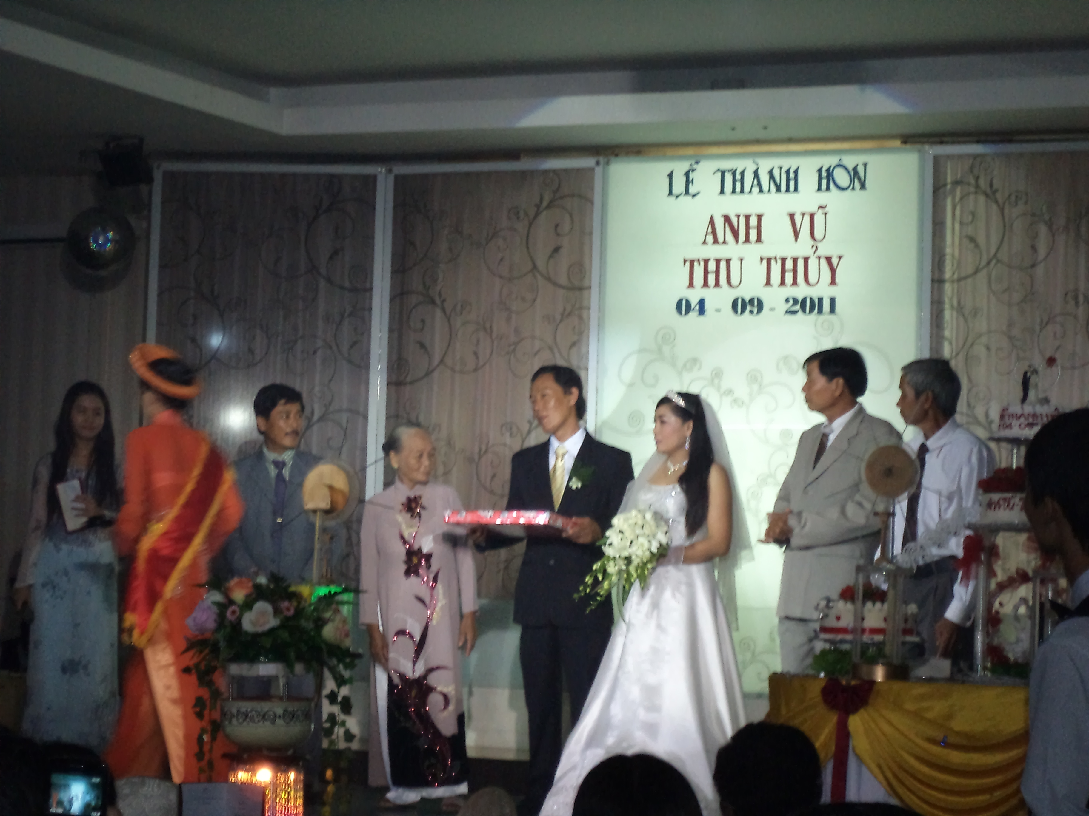 [04/09/2010] Đám cưới Anh Vũ – Thu Thủy